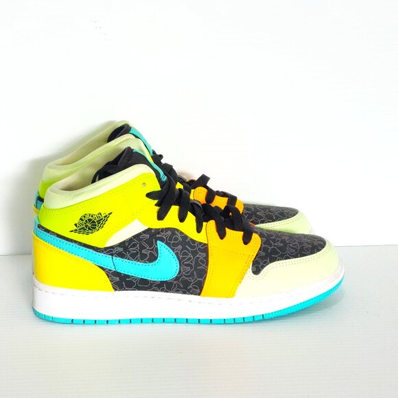 jordan 1 mid green gs